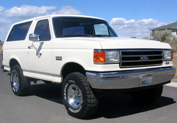 FORD BRONCO II 1989 PROBLÈMES